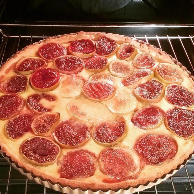 First fig tart of the year figtart figseason centralwest ofhellip