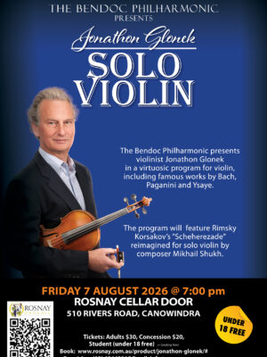 Jonathon Glonek - Solo Violin